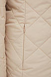 Стьобана жіноча куртка Finn Flare FBC16004-709 бежева XL, фото 6
