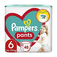 Підгузки-трусики Pampers Pants розмір 6 (14-19 кг), 48 шт