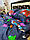 Комплект постільної білизни з дитячою тематикою Амонг Ас у синьму кольорі, фото 3