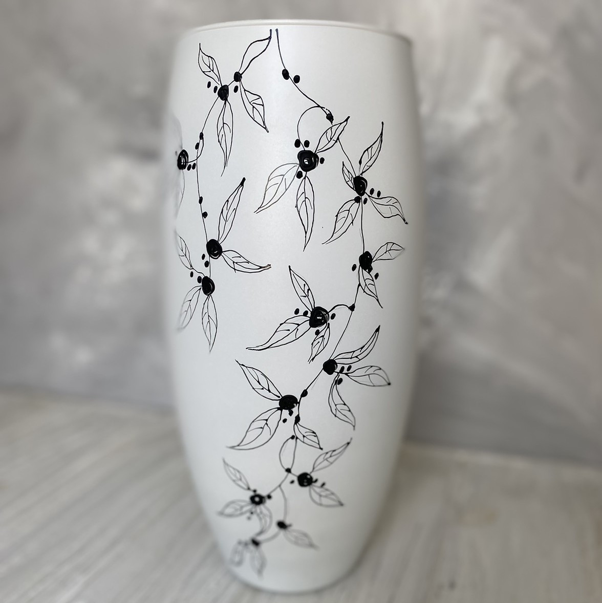 Ваза біла "Лія" H=310, фото 1