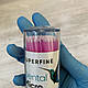 Аплікатори мікробраші Fiomex - 100 шт/уп, super fine (маленькі), рожеві, фото 2
