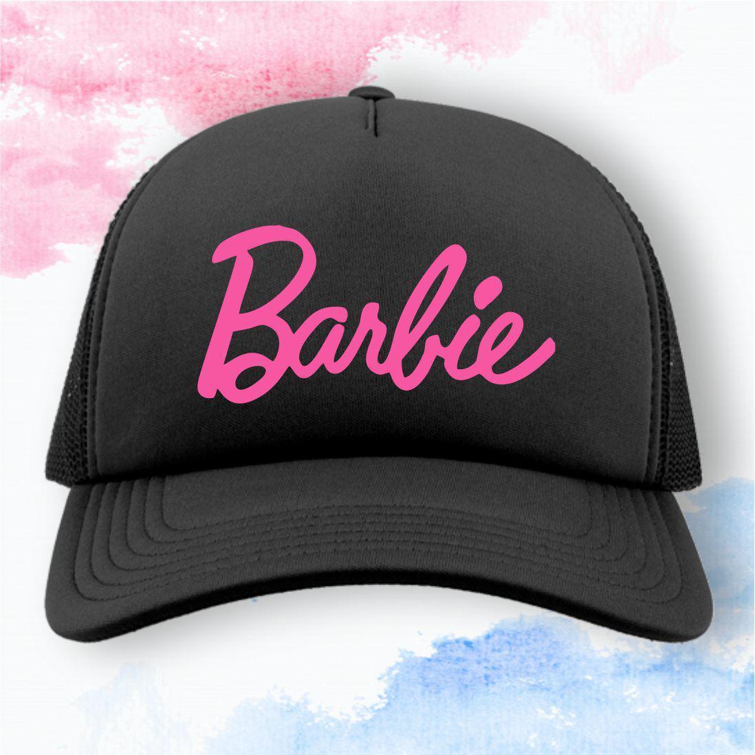 Кепка тракер "Barbie" Лого - Черный