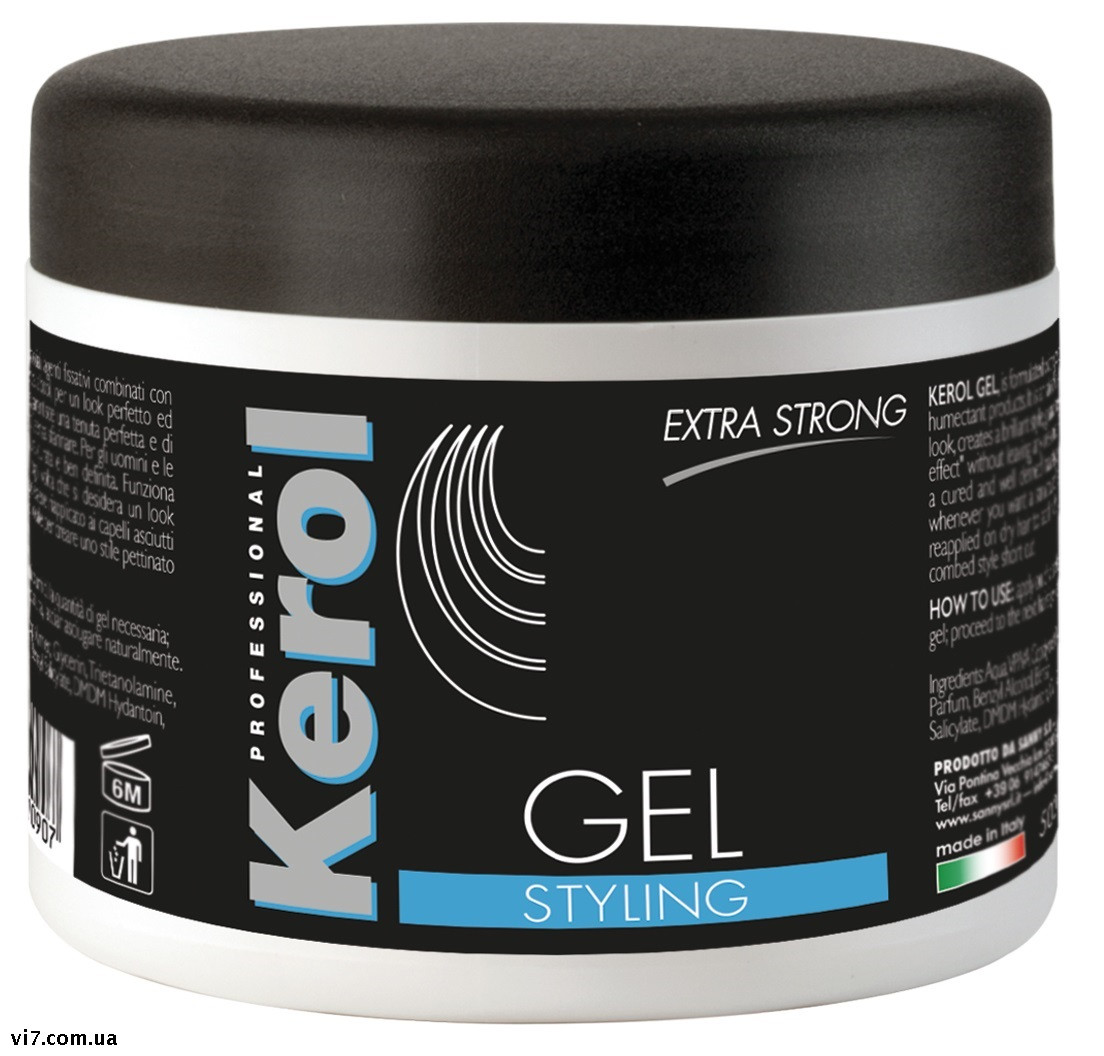 Гель для моделювання волосся Kerol екстра сильний 500 мл