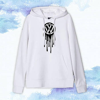 Худи с принтом "Volkswagen" Текущий - Белый - XS