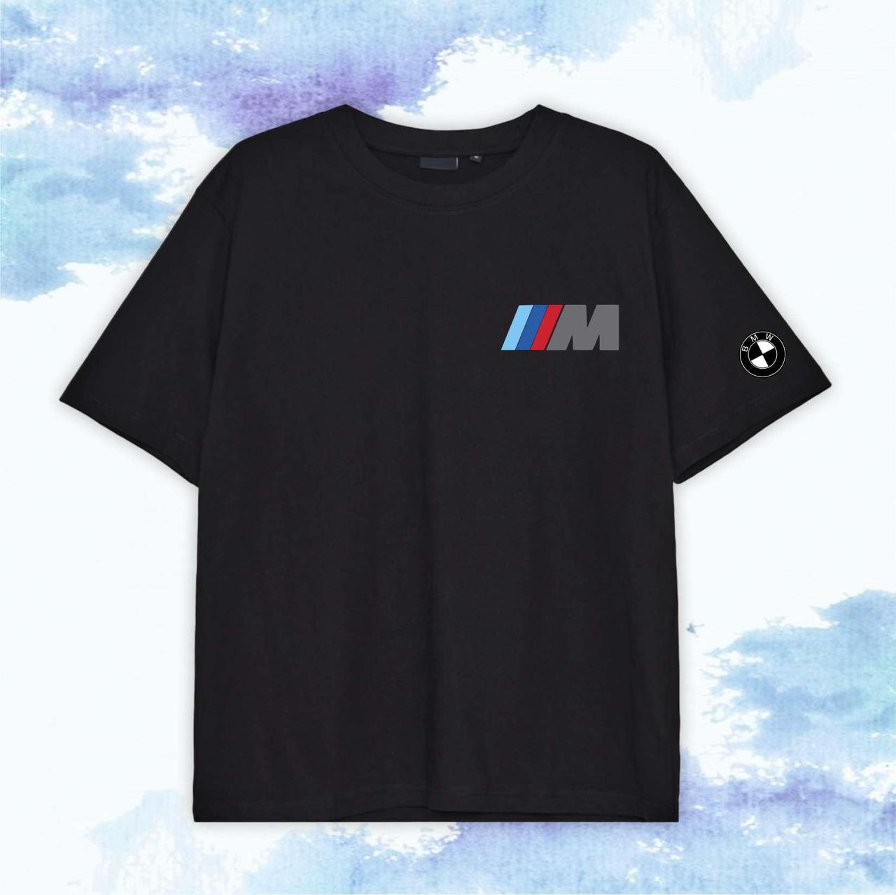 Футболка с принтом "BMW" motosport - Черный - XS