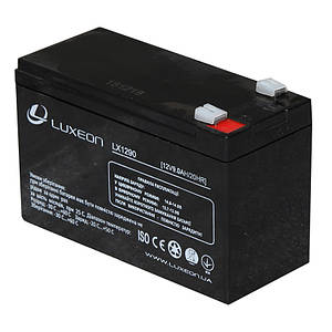 Акумуляторна батарея свинцево-кислотна 9Ah LUXEON LX 1290