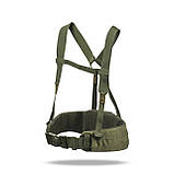 Комплект Modular Battle Belt L\XL 1-го класу захисту. Тактичний пояс з обвісами. Олива, фото 5