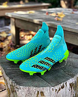 Бутсы Adidas Predator Freak + FG Blue