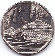 Куба 1 песо, 1994-2018(БС)