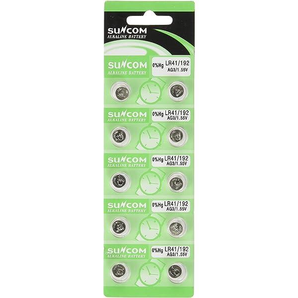 Батарейка LR41/192 AG3/1.55v Suncom Alkaline Battery, фото 1