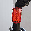 Ліхтарик велосипедний зі стопом BL 508 COB, 5 режимів / LED фара на велосипед + задній стоп / Велоліхтар, фото 9