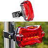 Ліхтарик велосипедний зі стопом BL 508 COB, 5 режимів / LED фара на велосипед + задній стоп / Велоліхтар, фото 5