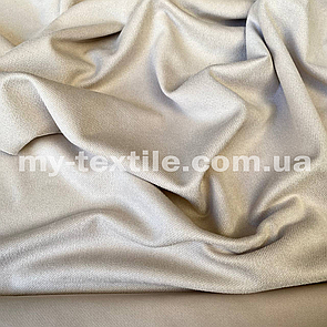 Тканина Замша діагональна Бежевий світлий