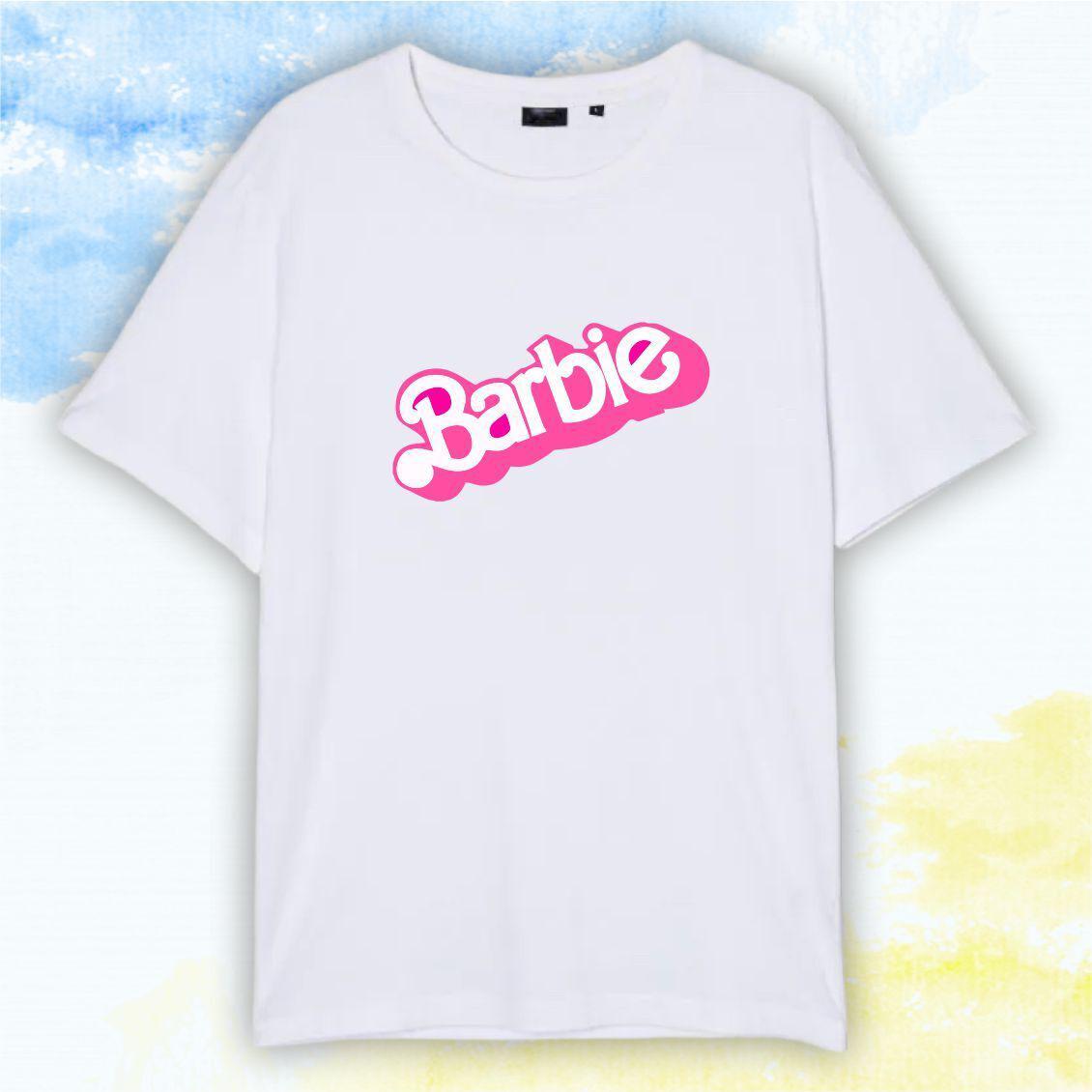Футболка "Barbie Style" Логотип - Белый - XS