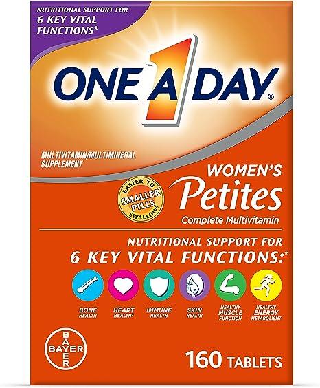 Маленькі мультивітаміни для жінок One-A-Day Petites, Bayer, 160 мінікапсул, фото 1