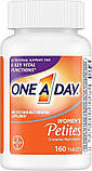 Маленькі мультивітаміни для жінок One-A-Day Petites, Bayer, 160 мінікапсул, фото 4