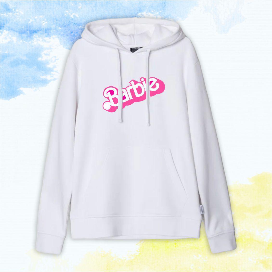 Худи "Barbie Style" Логотип - Белый - XS