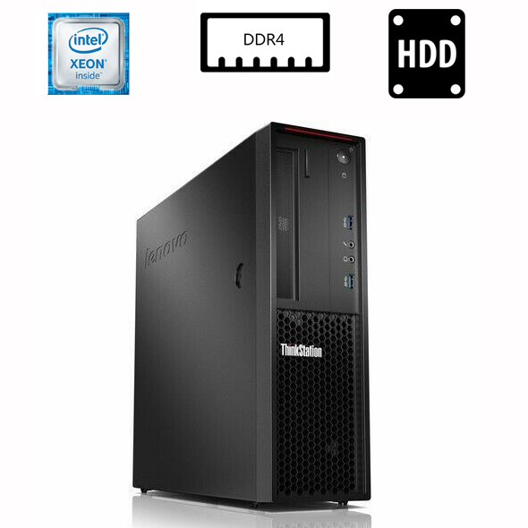 Комп'ютер Lenovo ThinkStation P310/Xeon CPU E3-1225 v5 3.30GHz/8GB DDR4/HDD 500GB/Intel HD Graphics P530 Б/В
