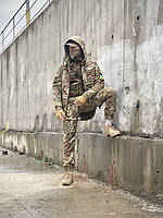 Утепленный костюм тактический демисезонный 2в1, Комплект теплой полевой формы мультикам зсу XL