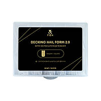 Верхні форми для моделювання F.O.X Decking Nailform 2.0 Квадрат (120 шт.)