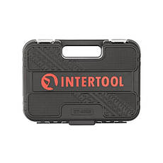 Набір інструментів 1/2 "& 1/4", 56 од., Cr-V INTERTOOL ET-8056, фото 5