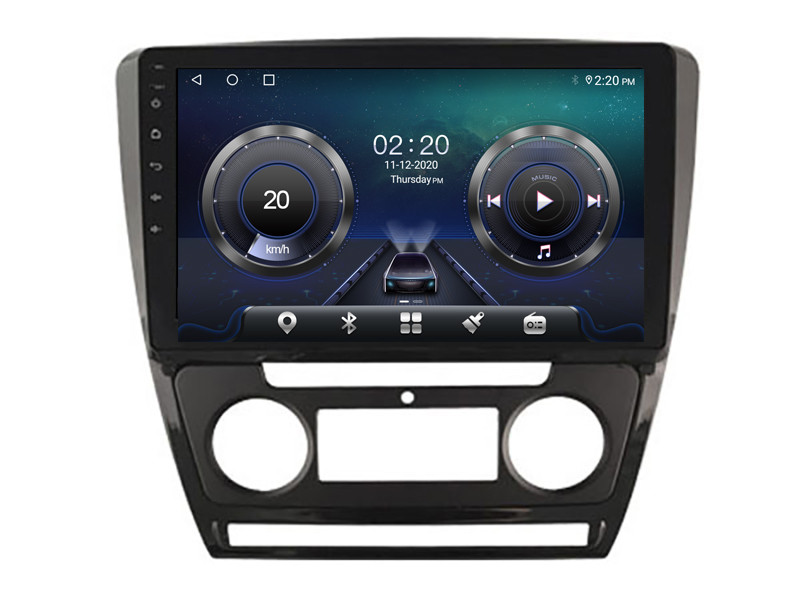 SKODA OCTAVIA 2007-2014 (Auto Air- Conditioner version) Штатна магнітола WITSON