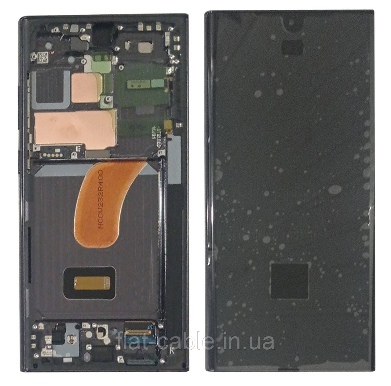Дисплей + сенсор Samsung S918 S23 Ultra 5G чорний Оригінал 100% SERVICE PACK