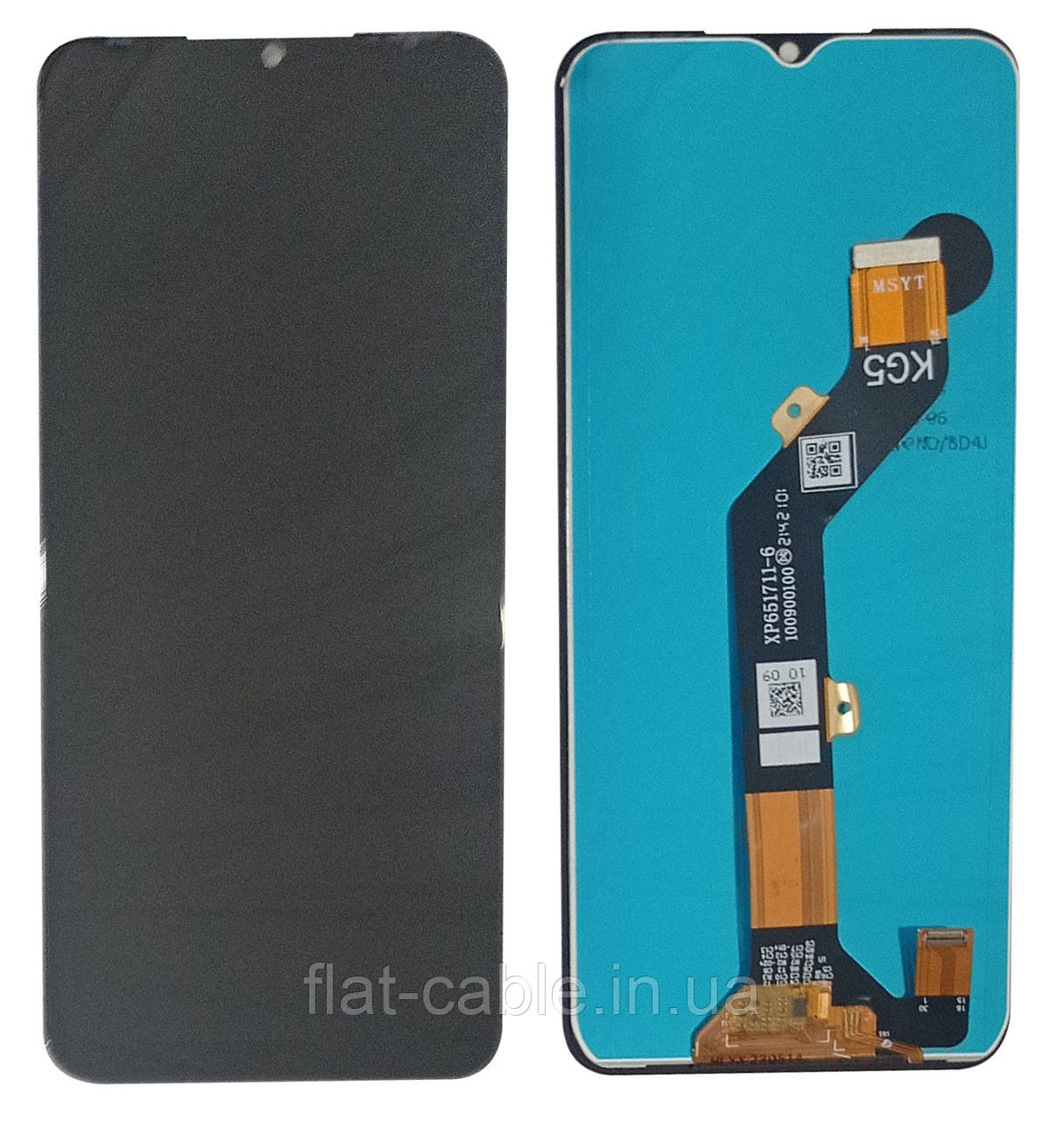 Дисплей + сенсор TECNO POP 5 Pro (BD4h) Чорний CHINA SERVICE PACK org