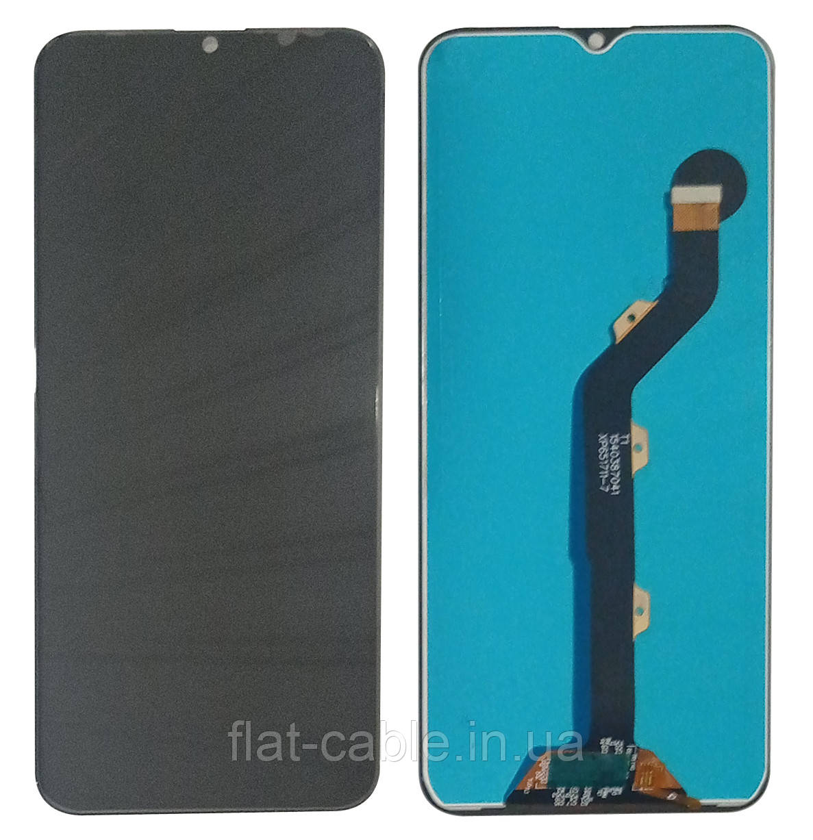 Дисплей + сенсор Tecno Spark 4, Camon 12 (KC2, KC8, CC7) Чорний CHINA SERVICE PACK org