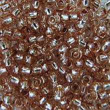 Бісер Preciosa10, 5 г, 78112, сольгель зі срібною серединкою, коричневий