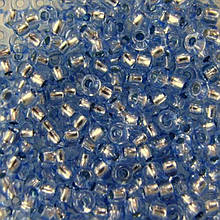 Бісер Preciosa10, 5 г, 78131, сольгель зі срібною серединкою, синій