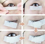 Скотч-стрічка (2.5см) для нарощування, ламінування та корекції вій - паперова біла М, фото 3