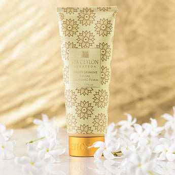 Пінка для очищення сухої шкіри Білий жасмин 150 г, SPA Ceylon