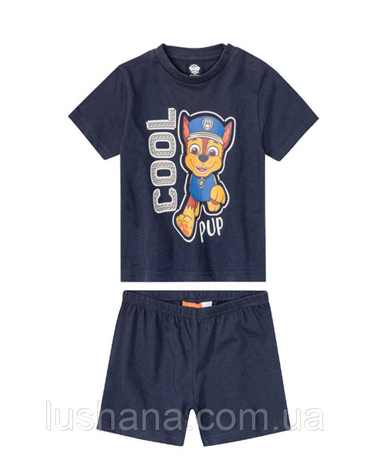Дитяча трикотажна піжама на хлопчика (костюм) р.86-92 - 12-24 місяців - Paw Patrol, фото 1