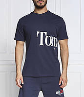 Мужская футболка Tommy Hilfiger с логотипом оригинал