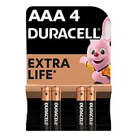 Батарейка Duracell LR03 MN2400 Black ААА (4шт)