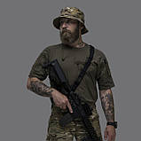 Капелюх тактичний Combat Hat (TDU ripstop). Колір Мультикам. L/XL, фото 9