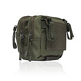 Сумка-напашник PRO. Розмір L (16х28 см). Матеріал Cordura 1000. Олива, фото 2