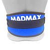 Пояс для важкої атлетики MadMax MFB-421 Simply the Best неопреновий Blue L, фото 9