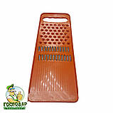 Терка універсальна пластмасова двостороння для овочів по-корейськи, фото 4