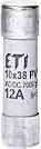 Запобіжник циліндричний швидкодіючий ETI - CH(gR) 12A/700V