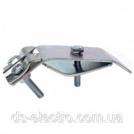 Утримувач дроту на водостоці з болтом DKC ND2308ZC, сталь оцинкована