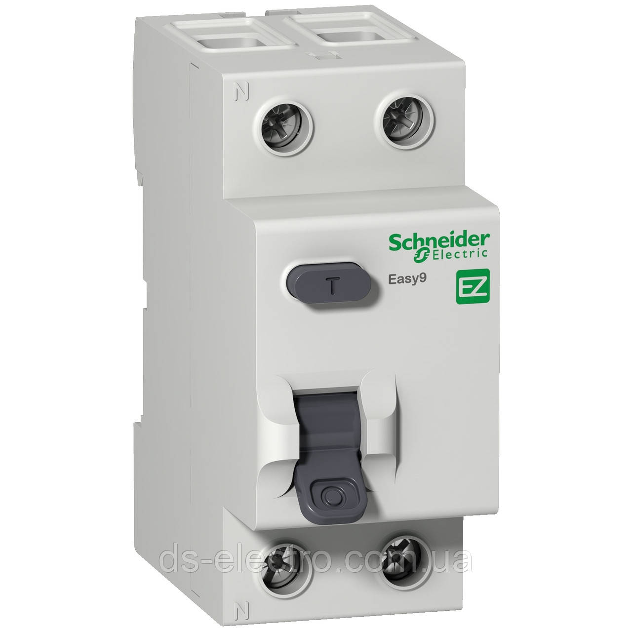 Вимикач диференціального струму Schneider Electric EZ9/2 полюси(тип АС) 25A/10mA