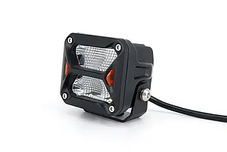 DriveX WL SQ-107 DLX 3" FL+DRL 4L-20W OSR LED фара робочого світла