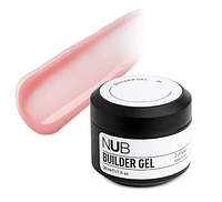 NUB Builder Gel №06 - Гель для наращивания трехфазный густой (нюдовый), 12 мл