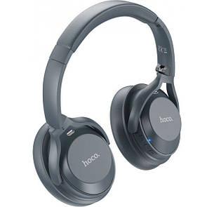 Бездротові накладні Bluetooth навушники з мікрофоном Hoco W37, синій, фото 3