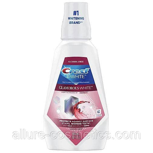 Засіб для полоскання порожнини рота Crest 3D White Luxe Glamorous White Multi-Care Whitening Mouthwash 946мл, фото 1