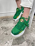 Кросівки зелені 5211, фото 5