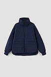 Коротка жіноча куртка Finn Flare FAB110147-101 Down fill синя 2XL, фото 8