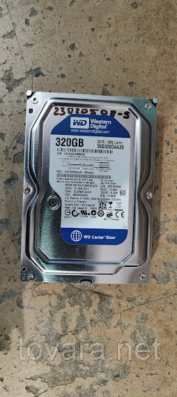 Жорсткий диск Вінчестер HDD 320 Gb / Гб Western Digital Caviar Blue WD3200AAJS 3.5" SATA2 No 23020508